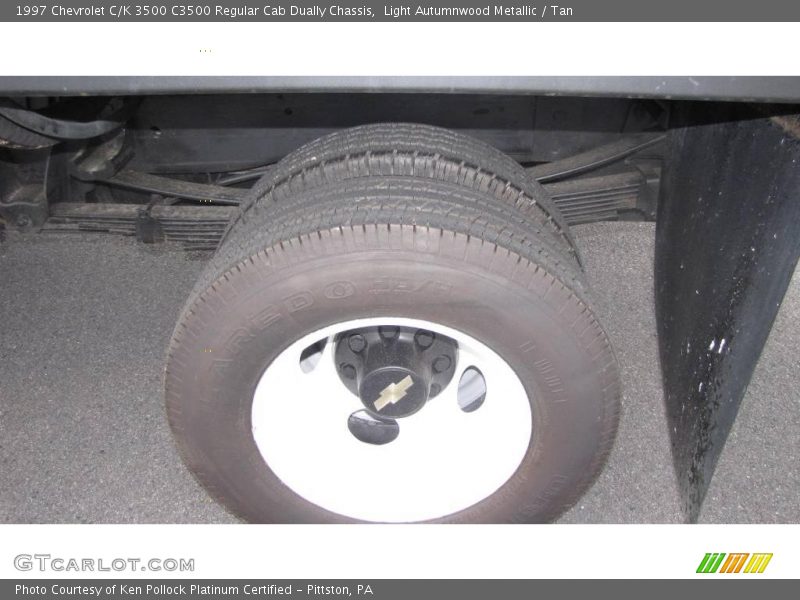 Light Autumnwood Metallic / Tan 1997 Chevrolet C/K 3500 C3500 Regular Cab Dually Chassis