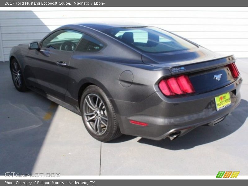 Magnetic / Ebony 2017 Ford Mustang Ecoboost Coupe