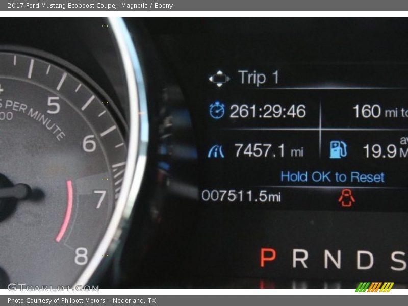 Magnetic / Ebony 2017 Ford Mustang Ecoboost Coupe