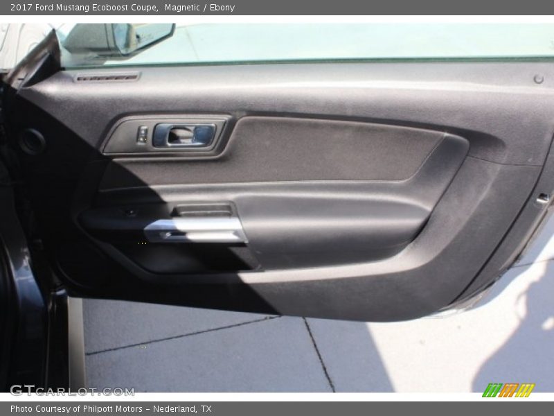 Magnetic / Ebony 2017 Ford Mustang Ecoboost Coupe