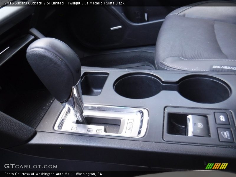 Twilight Blue Metallic / Slate Black 2016 Subaru Outback 2.5i Limited