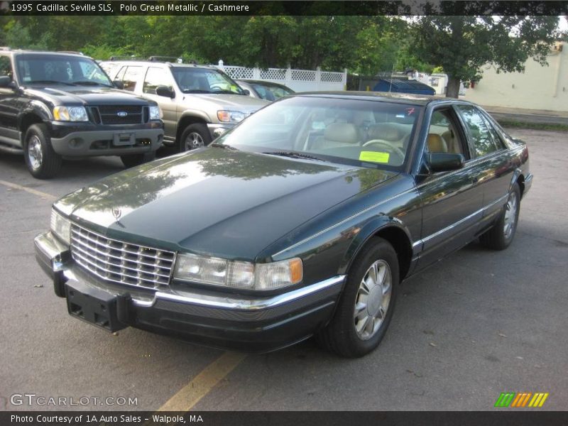 Polo Green Metallic / Cashmere 1995 Cadillac Seville SLS