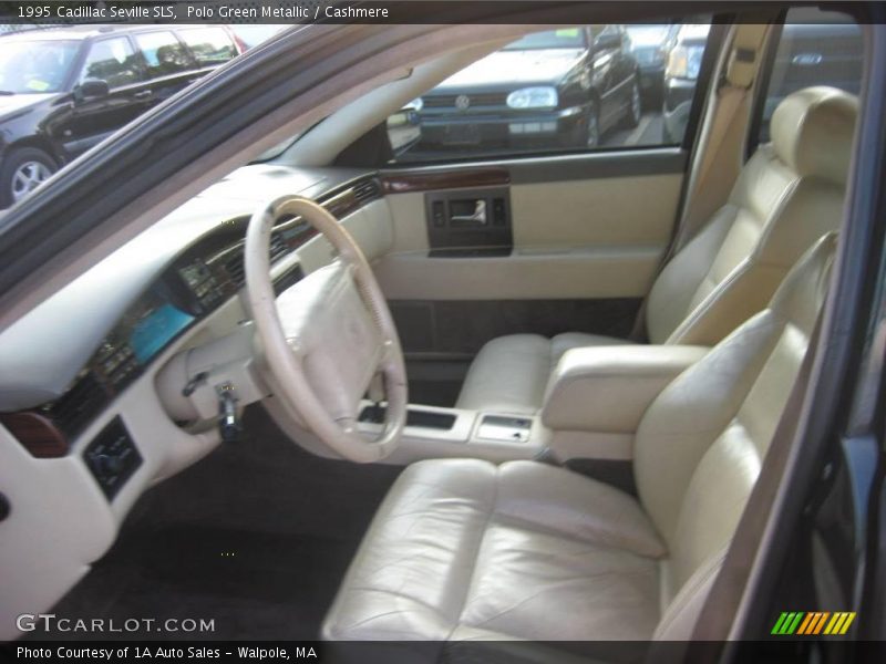Polo Green Metallic / Cashmere 1995 Cadillac Seville SLS