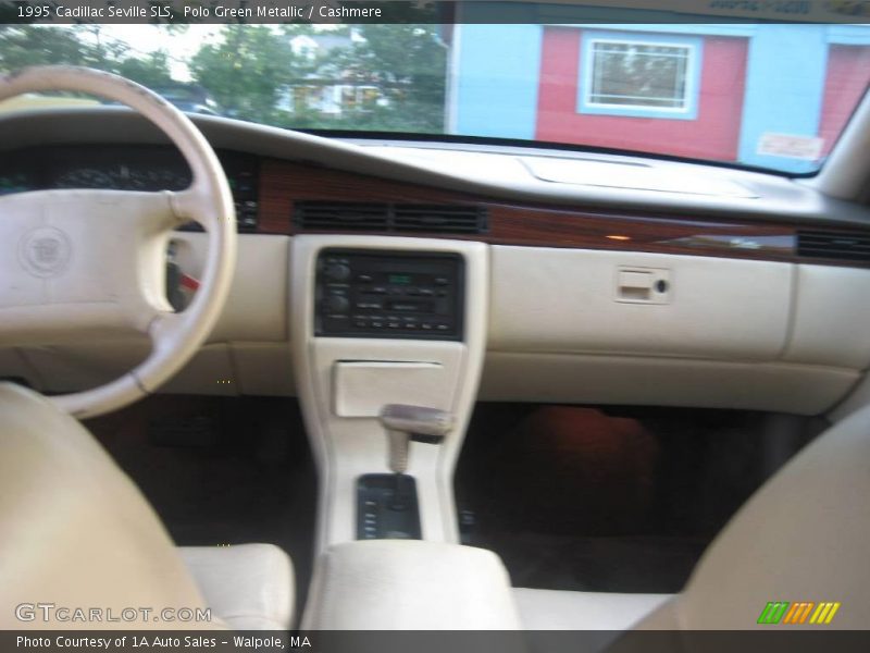 Polo Green Metallic / Cashmere 1995 Cadillac Seville SLS