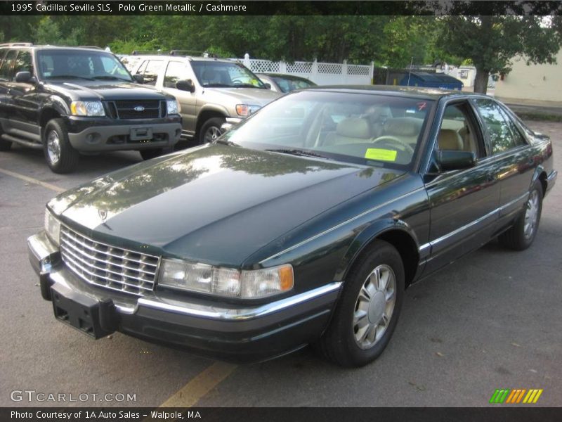 Polo Green Metallic / Cashmere 1995 Cadillac Seville SLS