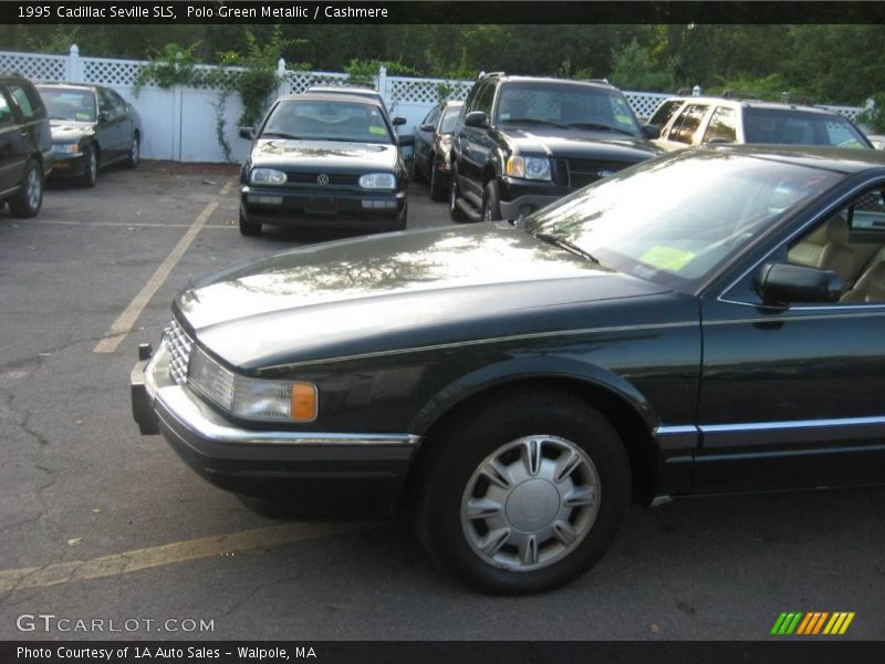 Polo Green Metallic / Cashmere 1995 Cadillac Seville SLS