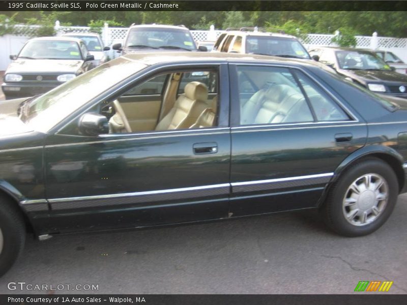 Polo Green Metallic / Cashmere 1995 Cadillac Seville SLS
