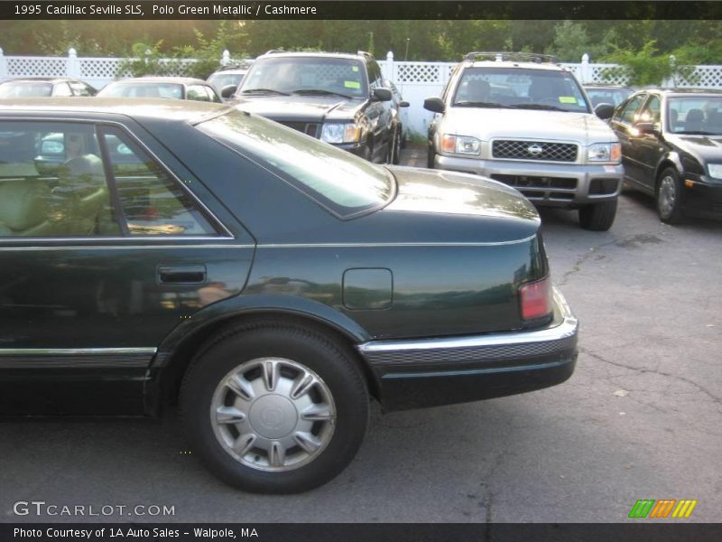 Polo Green Metallic / Cashmere 1995 Cadillac Seville SLS