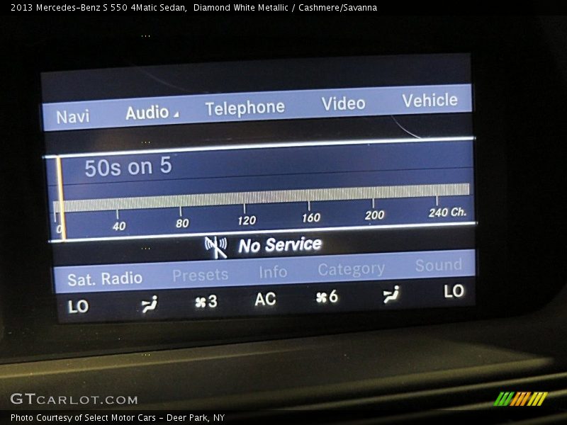 Diamond White Metallic / Cashmere/Savanna 2013 Mercedes-Benz S 550 4Matic Sedan