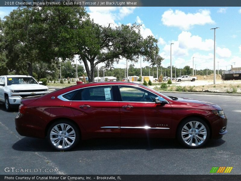 Cajun Red Tintcoat / Jet Black/Light Wheat 2018 Chevrolet Impala Premier