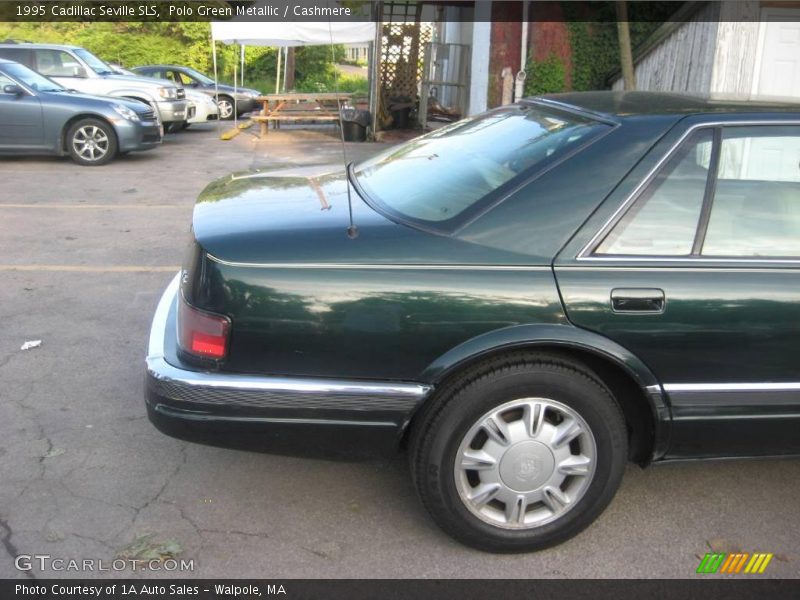 Polo Green Metallic / Cashmere 1995 Cadillac Seville SLS