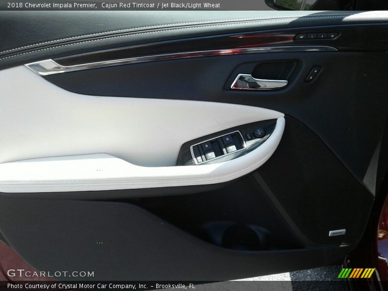 Cajun Red Tintcoat / Jet Black/Light Wheat 2018 Chevrolet Impala Premier