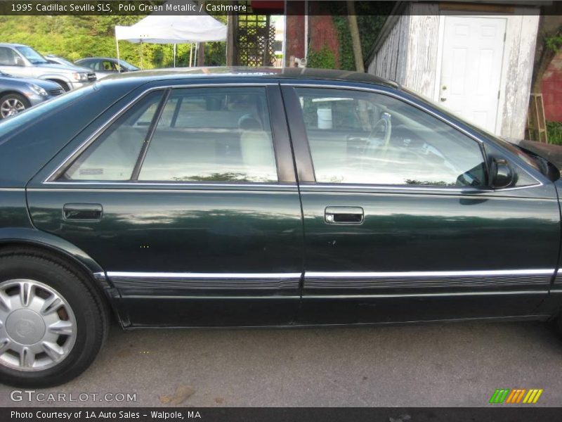 Polo Green Metallic / Cashmere 1995 Cadillac Seville SLS