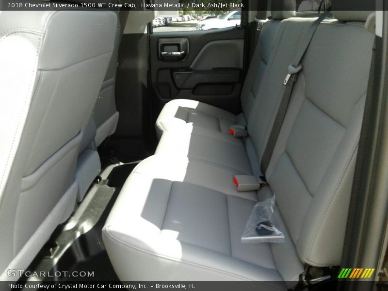 Havana Metallic / Dark Ash/Jet Black 2018 Chevrolet Silverado 1500 WT Crew Cab
