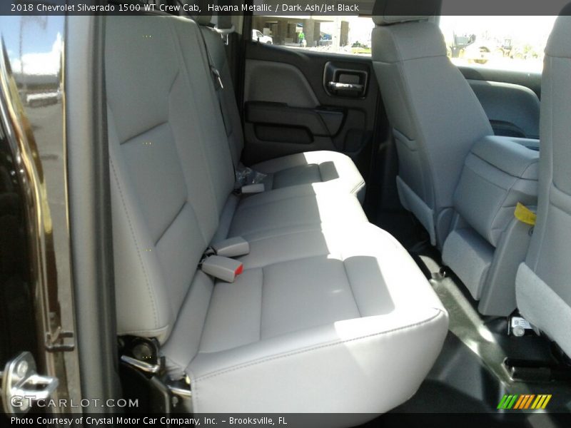 Havana Metallic / Dark Ash/Jet Black 2018 Chevrolet Silverado 1500 WT Crew Cab