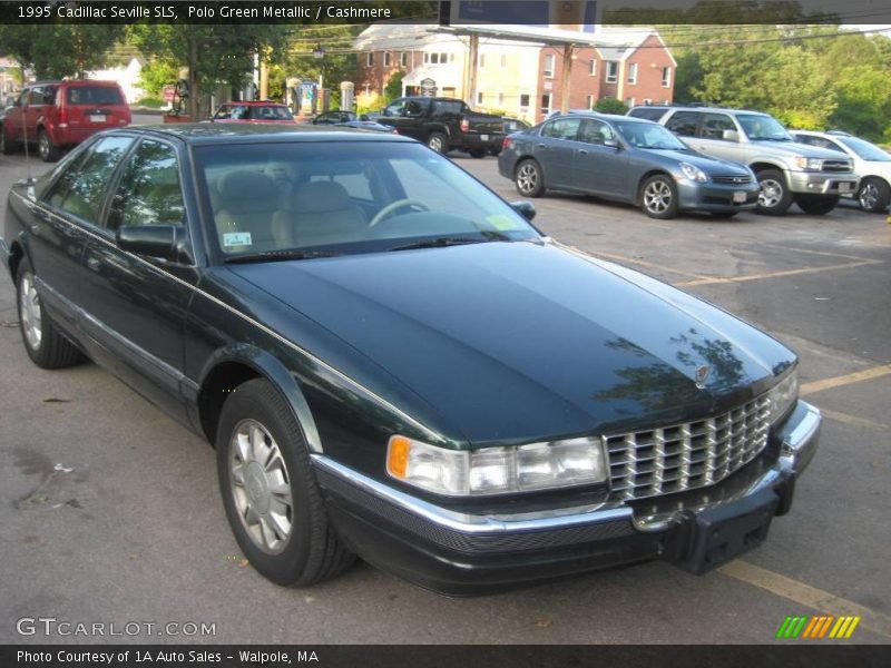 Polo Green Metallic / Cashmere 1995 Cadillac Seville SLS