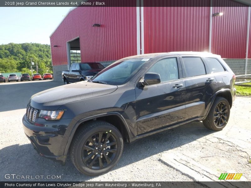Rhino / Black 2018 Jeep Grand Cherokee Laredo 4x4