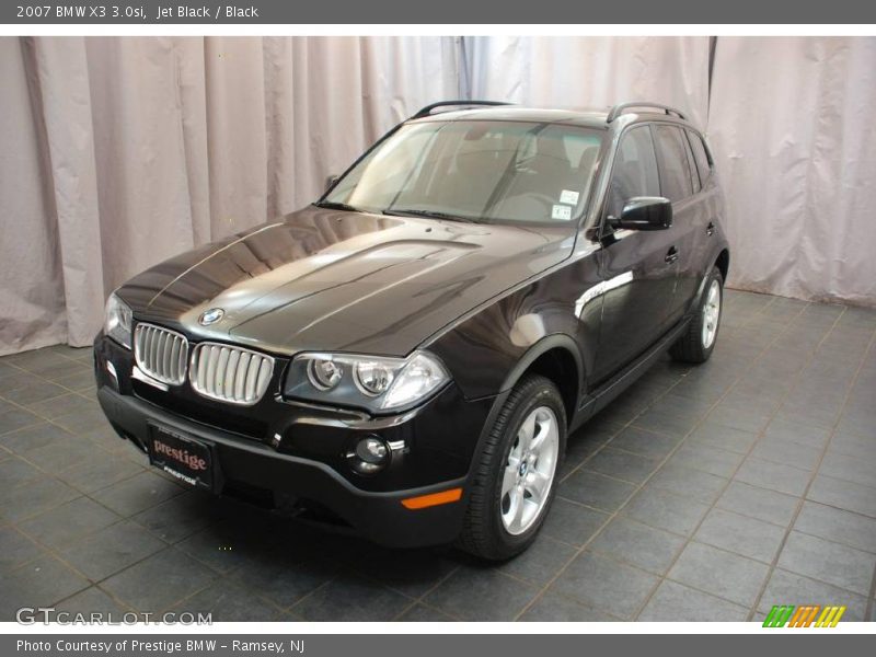 Jet Black / Black 2007 BMW X3 3.0si