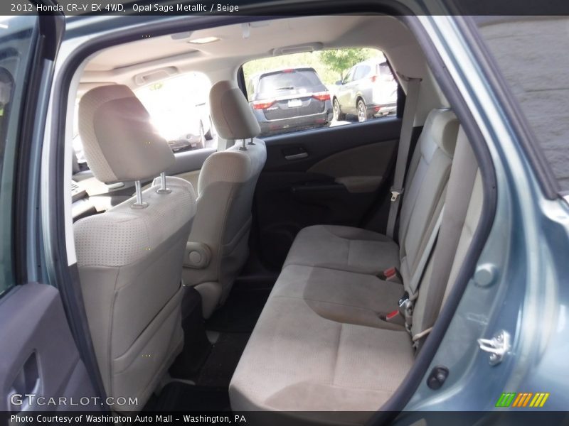 Opal Sage Metallic / Beige 2012 Honda CR-V EX 4WD