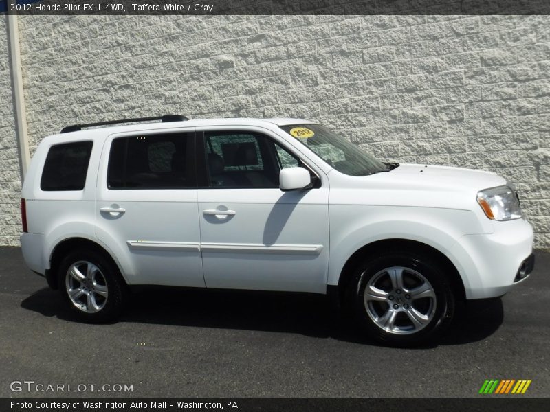 Taffeta White / Gray 2012 Honda Pilot EX-L 4WD