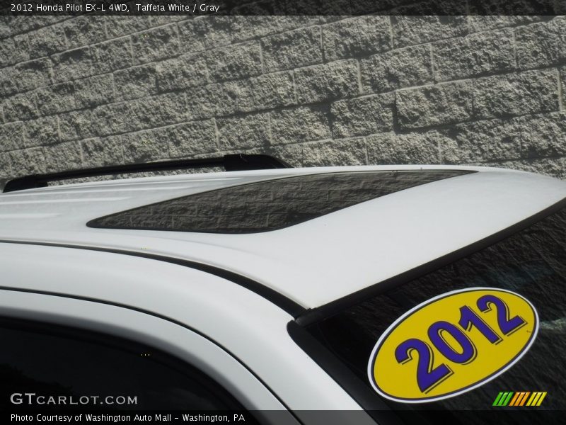 Taffeta White / Gray 2012 Honda Pilot EX-L 4WD