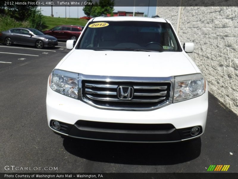 Taffeta White / Gray 2012 Honda Pilot EX-L 4WD