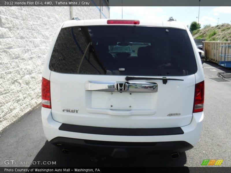 Taffeta White / Gray 2012 Honda Pilot EX-L 4WD