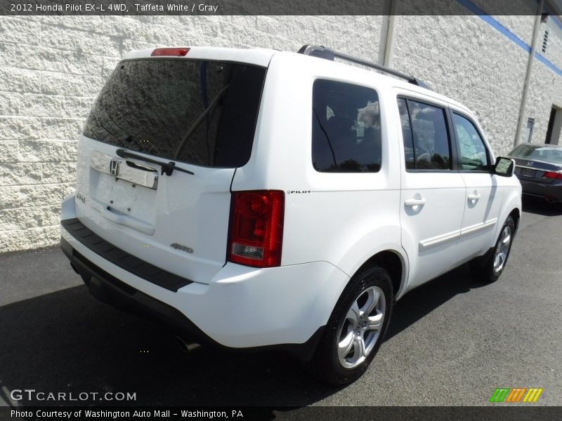 Taffeta White / Gray 2012 Honda Pilot EX-L 4WD