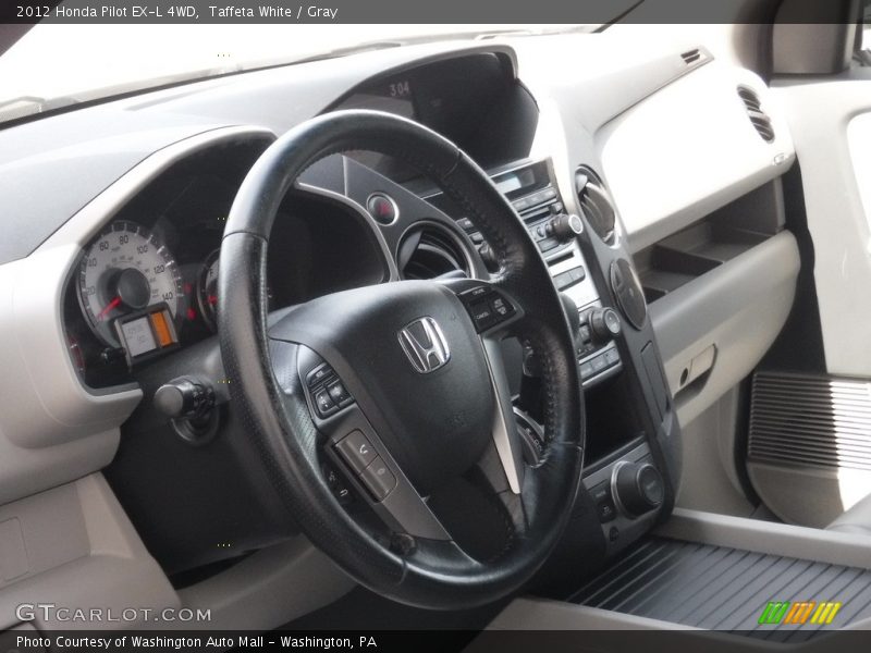 Taffeta White / Gray 2012 Honda Pilot EX-L 4WD