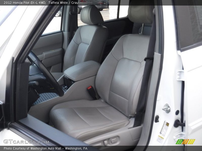 Taffeta White / Gray 2012 Honda Pilot EX-L 4WD