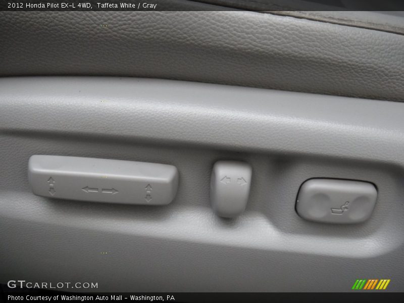 Taffeta White / Gray 2012 Honda Pilot EX-L 4WD