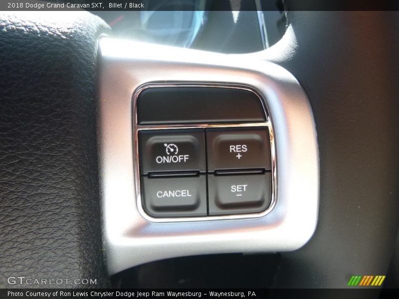 Billet / Black 2018 Dodge Grand Caravan SXT