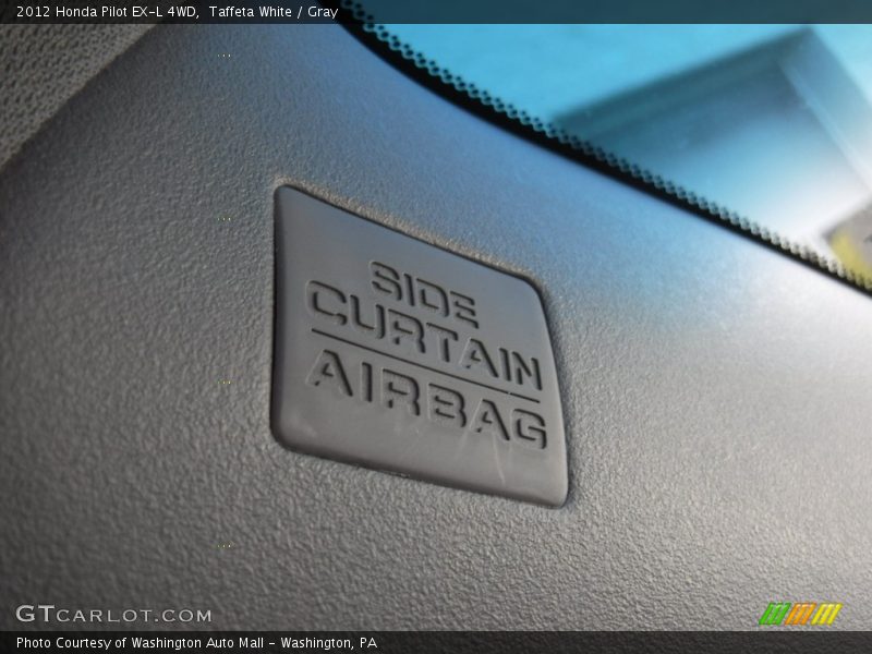 Taffeta White / Gray 2012 Honda Pilot EX-L 4WD