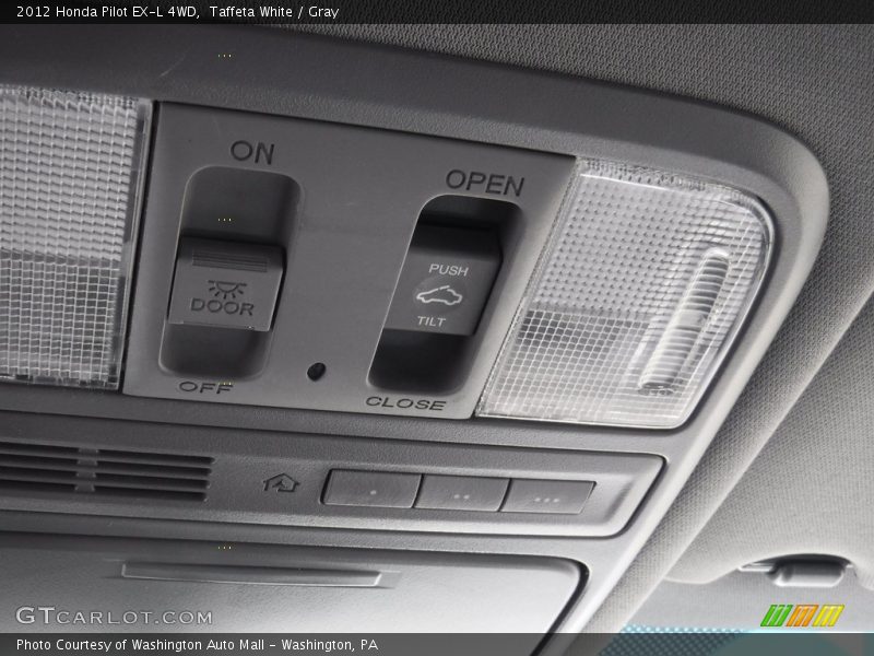 Taffeta White / Gray 2012 Honda Pilot EX-L 4WD