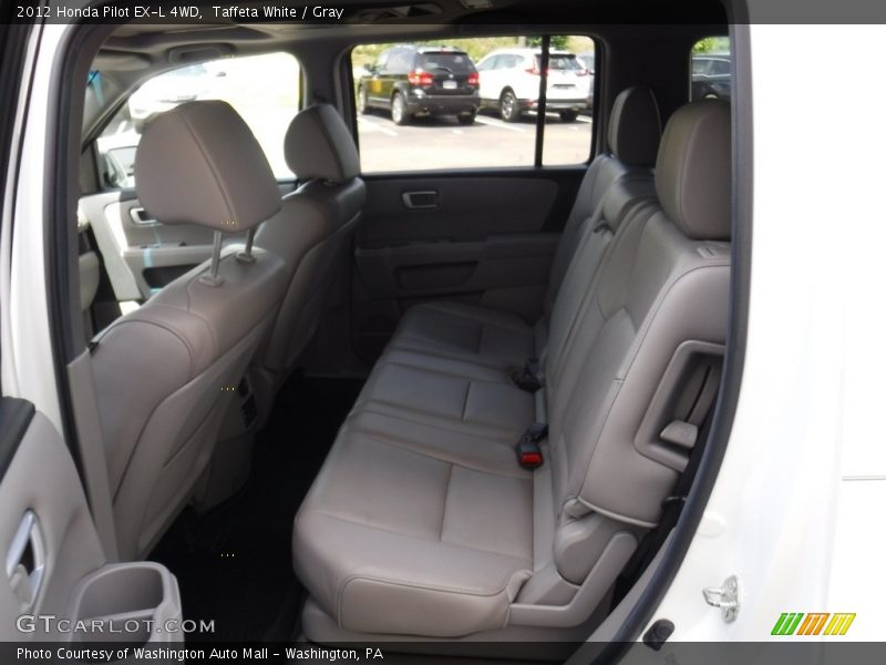 Taffeta White / Gray 2012 Honda Pilot EX-L 4WD