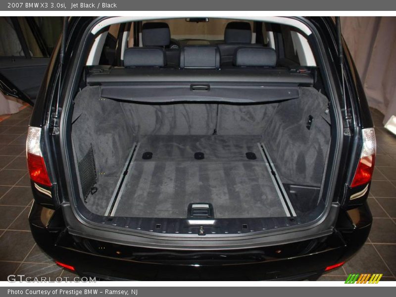 Jet Black / Black 2007 BMW X3 3.0si