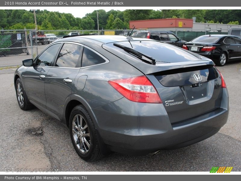 Polished Metal Metallic / Black 2010 Honda Accord Crosstour EX-L