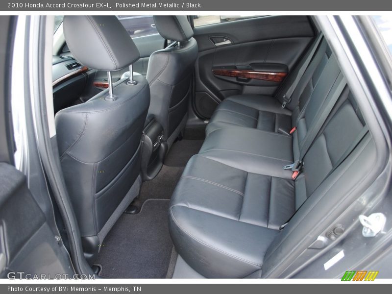 Polished Metal Metallic / Black 2010 Honda Accord Crosstour EX-L