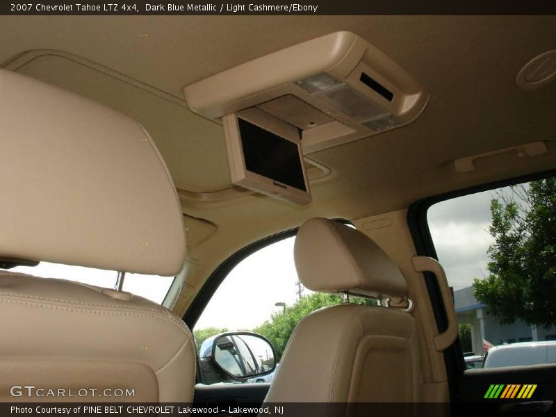 Dark Blue Metallic / Light Cashmere/Ebony 2007 Chevrolet Tahoe LTZ 4x4