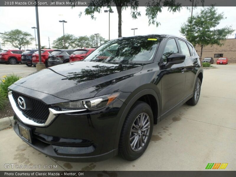 Jet Black Mica / Black 2018 Mazda CX-5 Sport