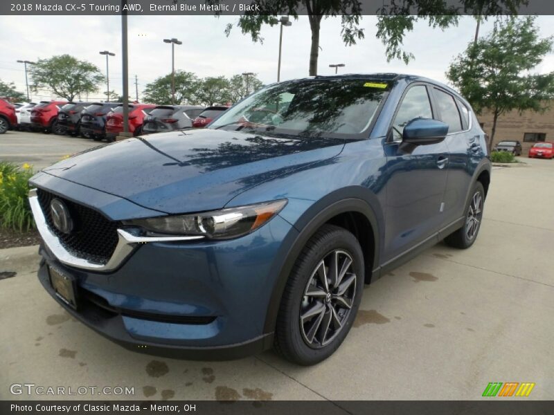 Eternal Blue Metallic / Black 2018 Mazda CX-5 Touring AWD