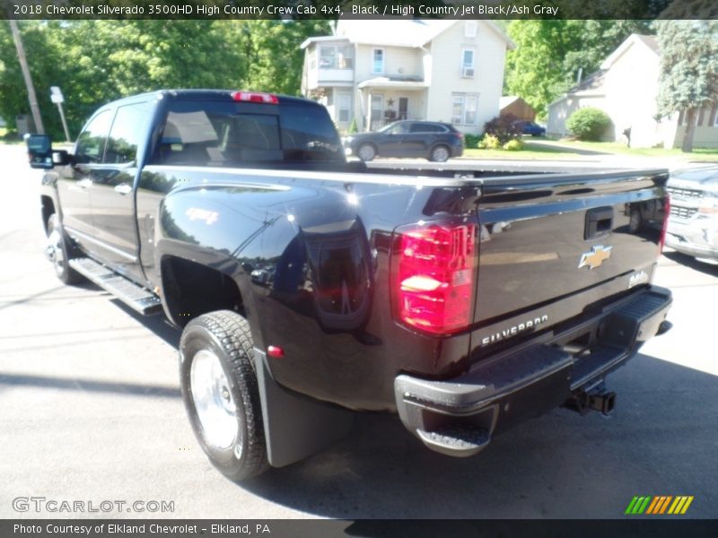 Black / High Country Jet Black/Ash Gray 2018 Chevrolet Silverado 3500HD High Country Crew Cab 4x4