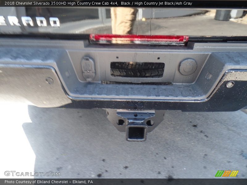 Black / High Country Jet Black/Ash Gray 2018 Chevrolet Silverado 3500HD High Country Crew Cab 4x4
