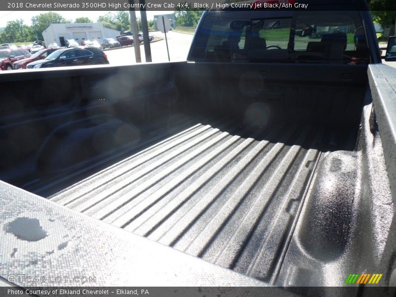 Black / High Country Jet Black/Ash Gray 2018 Chevrolet Silverado 3500HD High Country Crew Cab 4x4