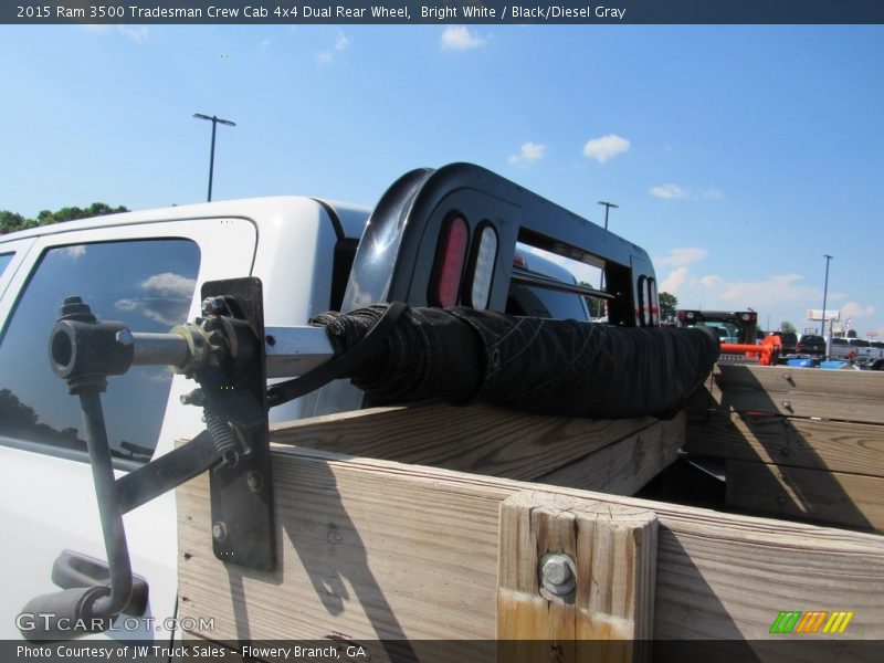 Bright White / Black/Diesel Gray 2015 Ram 3500 Tradesman Crew Cab 4x4 Dual Rear Wheel