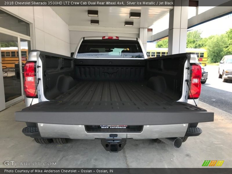 Silver Ice Metallic / Jet Black 2018 Chevrolet Silverado 3500HD LTZ Crew Cab Dual Rear Wheel 4x4