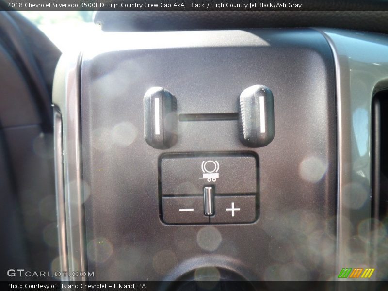 Black / High Country Jet Black/Ash Gray 2018 Chevrolet Silverado 3500HD High Country Crew Cab 4x4