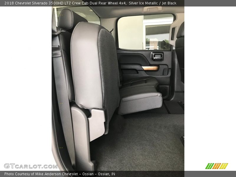 Silver Ice Metallic / Jet Black 2018 Chevrolet Silverado 3500HD LTZ Crew Cab Dual Rear Wheel 4x4