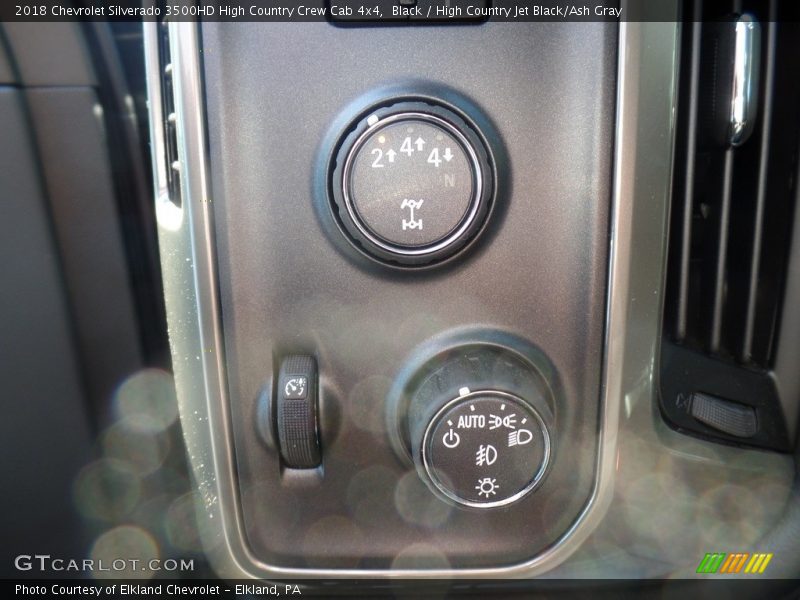 Black / High Country Jet Black/Ash Gray 2018 Chevrolet Silverado 3500HD High Country Crew Cab 4x4