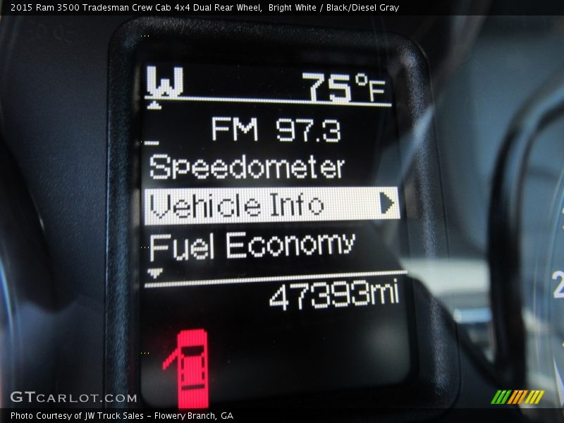 Bright White / Black/Diesel Gray 2015 Ram 3500 Tradesman Crew Cab 4x4 Dual Rear Wheel